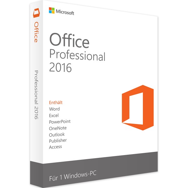 Microsoft Office 2016 Professional Plus ( Hogar y Empresa ) - Windows