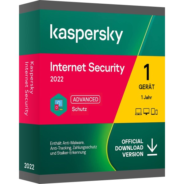 Kaspersky Internet Security 2022 - Descargar - Win/Mac/Android