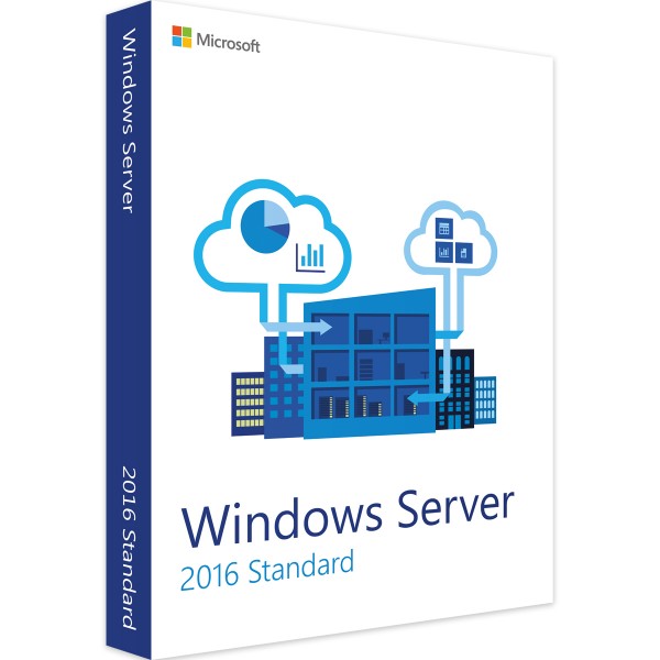 Windows Server 2016 Standard - Versión completa - Descargar