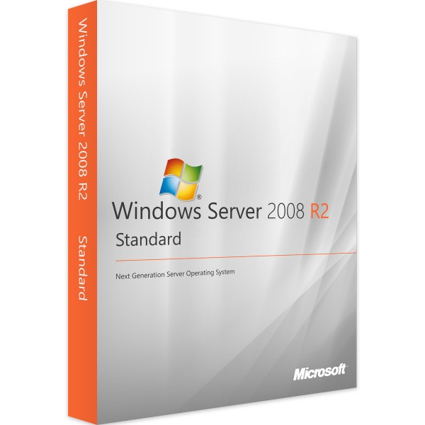 Windows Server 2008 R2 Standard - Versión completa - Descargar