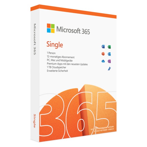 Microsoft Office 365 Single Win/Mac 5 dispositivos