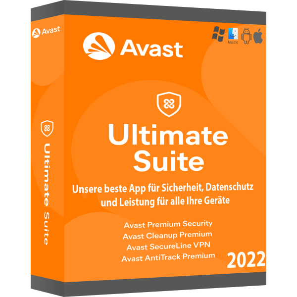 Avast Ultimate Suite 2022 - Multidispositivo
