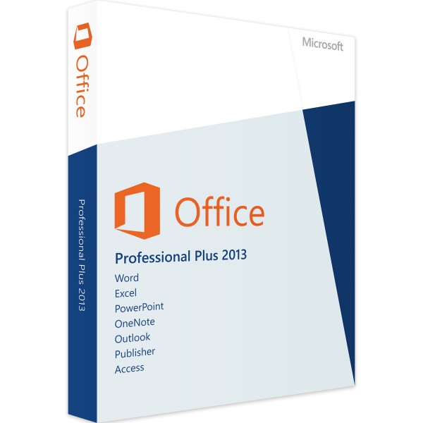 Microsoft Office 2013 Professional Plus - Windows - Vollversion