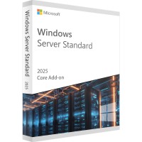 Windows Server 2025 Standard Core Add-on-Erweiterungslizenz Windows Server 2025 Standard Core Add-on-Erweiterungslizenz