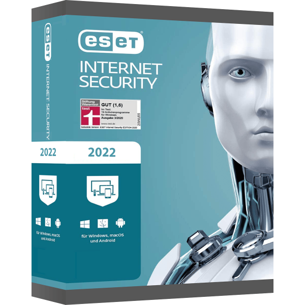 ESET Internet Security 2022 - PC/Mac/Móviles