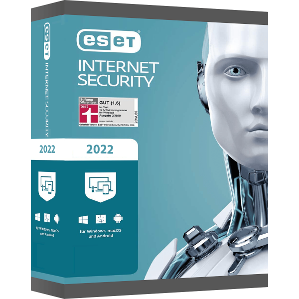 ESET Internet Security 2022 | PC/Mac/Móviles