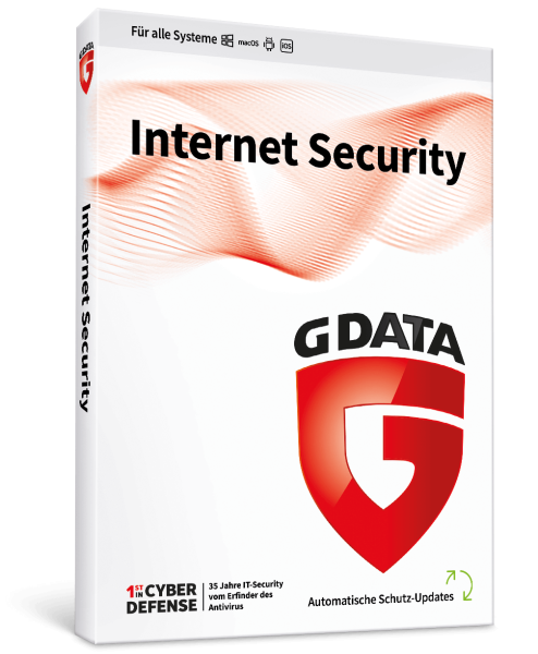 G Data Internet Security 2022 - 3 dispositivos 1 año - Windows