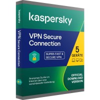 Kaspersky Secure Connection VPN | Multi Device | 5 Geräte 1 Jahr Kaspersky Secure Connection VPN | Multi Device | 5 Geräte 1 Jahr