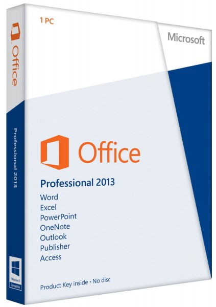 Microsoft Office 2013 Professional (plus) - Vollversion - Descargar