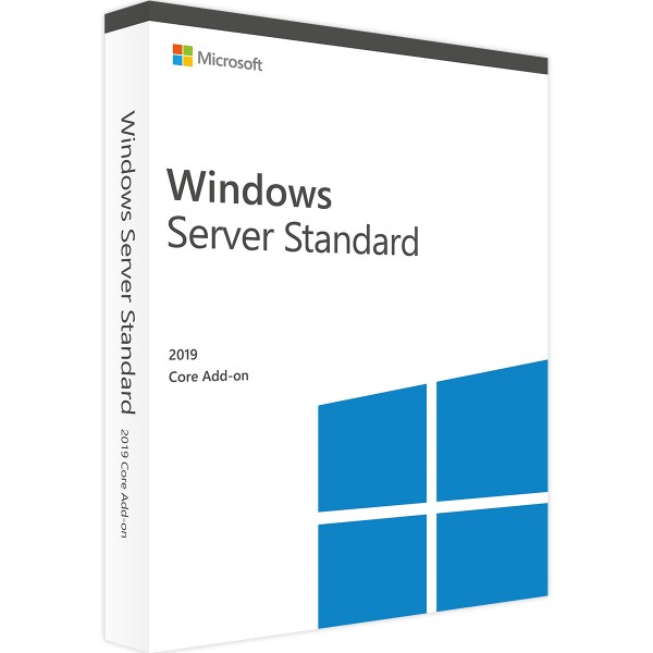 Licencia de ampliación del núcleo estándar de Windows Server 2019