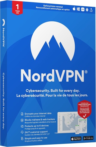NordVPN | Software VPN para 6 dispositivos |