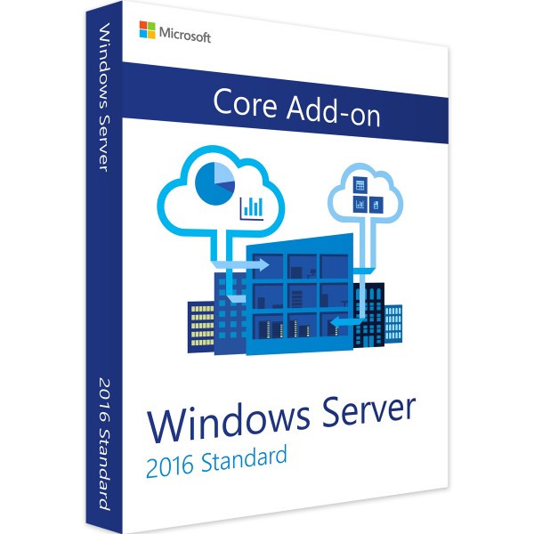 Licencia de ampliación del núcleo estándar de Windows Server 2016